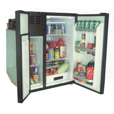 Nova Kool 2 Door Fridge/freezer - 7.5CU'SIDE/SIDE Frid/frzr Acdc | RFS7501ACDC