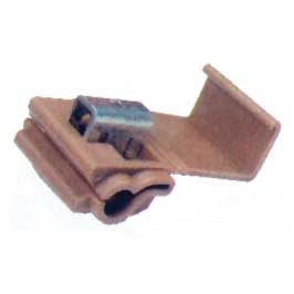 Pico Dual Tap-in Splice - 18-14 Brown Scotch Lok (2) | 1561-BP
