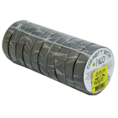 Pico Electrical Tape - 3/4X66'PVC TAPE-BLACK(10) | 3466-0-RL