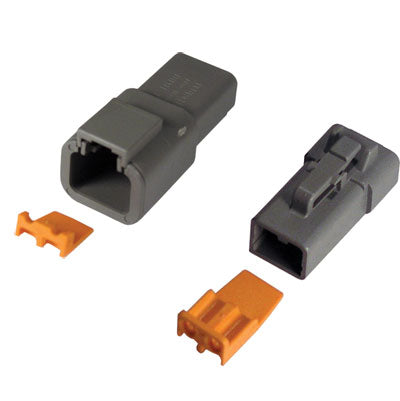 Pico Deutsch Connectors - 2 Way Deutsch Housing DTP04-2P | 7980-11