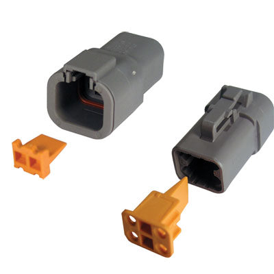 Pico Deutsch Connectors - 4 Way Deutsch Housing DTP06-4S | 7983-11