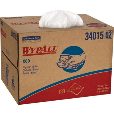 Manufactured Rags - K/clarke White WIPER(180/BOX) | 54015