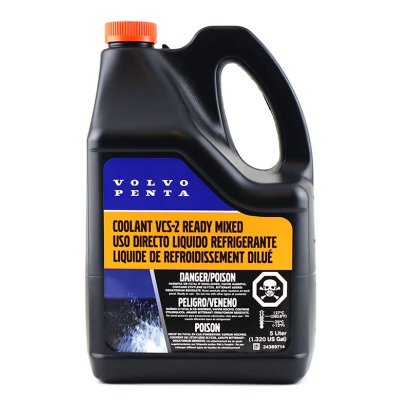 Volvo Penta VCS Yellow Coolant 22567314 — 5L Ready Mixed