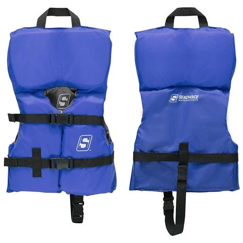 Seachoice 99505 General Purpose Life Vest – Infant | Navy/Light Blue