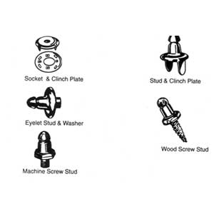 TSD-5 STUD #8X3/8ininTAP/SCREW in