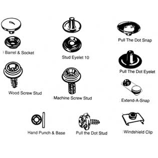TSD-8 BUTTON + SOCKET 1/4inin in
