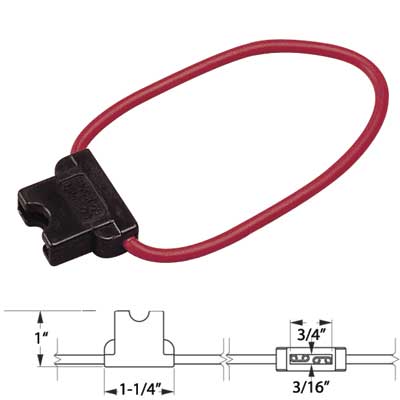 ATO 20A INLINE FUSE HOLDER