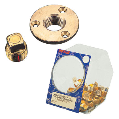 BRONZE GARBOARD PLUG
