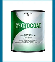 Pettit Hydrocoat 1250 Antifouling Bottom Paint – Blue, Quart