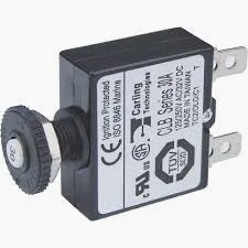 Blue Sea Systems 30A Push Button Circuit Breaker – BSS-7059