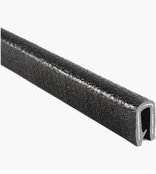 TACO Metals 1/4" x 25 ft. Flexible Edge Trim – Black (V301008B251)