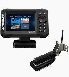 Lowrance Eagle 5 Fish Finder with SplitShot HD Transducer & C-MAP DISCOVER Charts (00016226001)