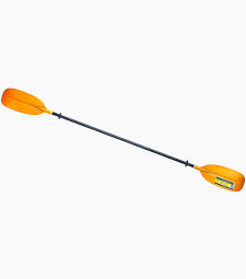 Seachoice 8 Ft. Straight-Blade Kayak Paddle, 2-Piece 1-1/8 in. Dia. Anodized Aluminum Shaft, 19-3/8 in. X 7-3/4 in. Blades