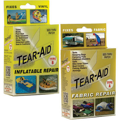 Tear-Aid Repair Tape - Fabric Repair Gold Kit Type A | D-KIT-A01-100