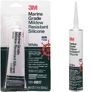M.R.SILICONE WHT 88ML TUBE